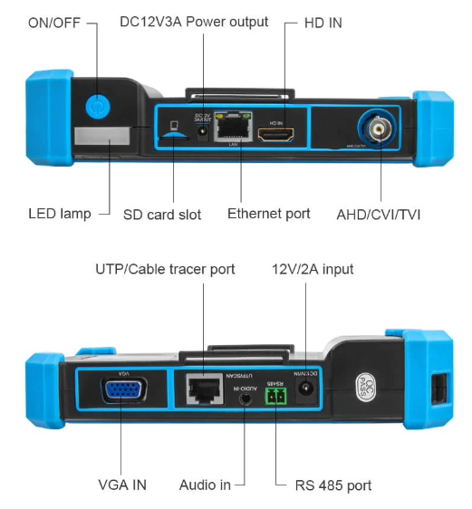 Máy Kiểm tra camera NF-IPC715 4K HD